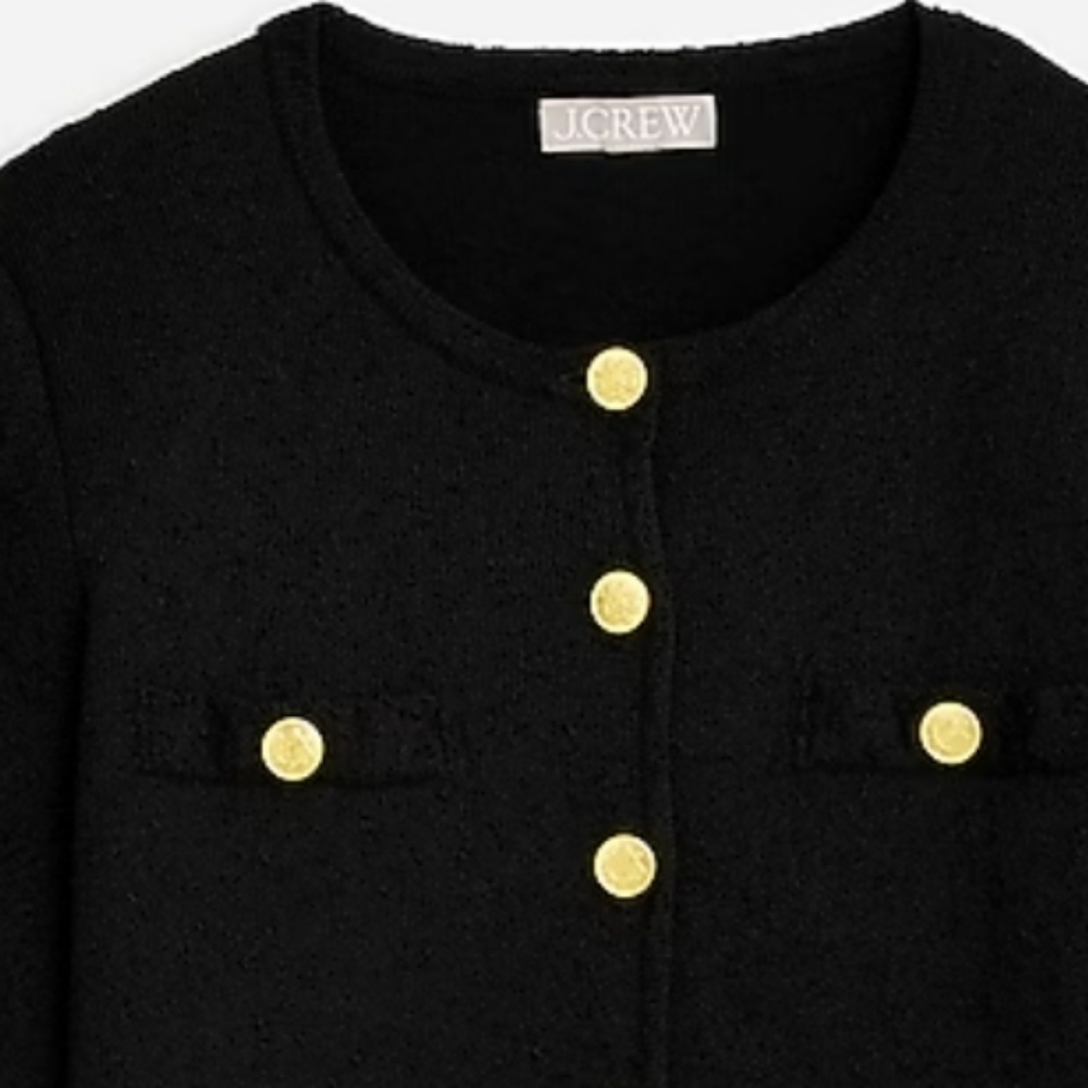 J.Crew Cropped Lady Jacket in Textured Boucle - Picture 5 of 6